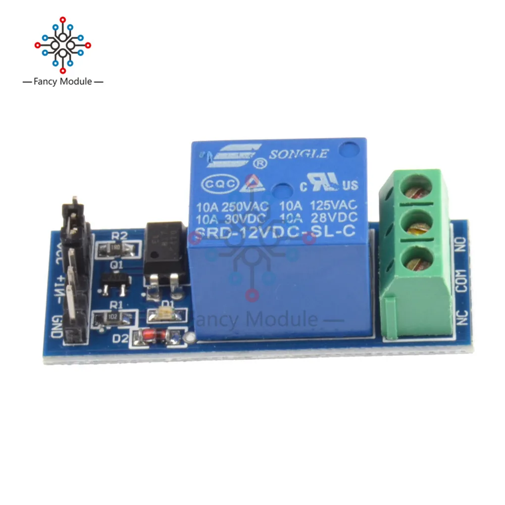Одноканальный релейный модуль 12 в плата Optocouple Shield для PIC AVR Arduino | Обустройство