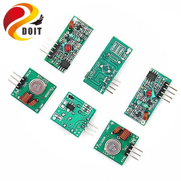 1 пара 433 мГц RF передатчик и приемник модуль ссылка комплект для Arduino/ARM/MCU WL DIY
