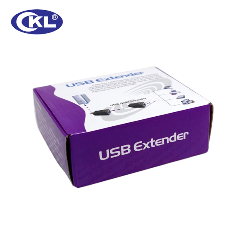 Оптовая продажа 100 компл./лот CKL-50U 50 метров 164 футов USB удлинитель по CAT5/CAT5E/CAT6 STP