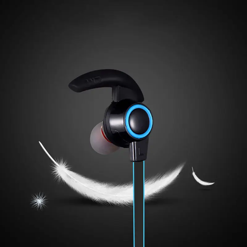 Смарт шумоподавление Спортивные Bluetooth 4 1 наушники с микрофоном для Iphone X 7P Xiaomi