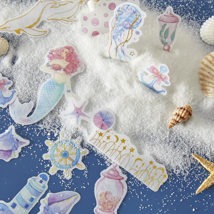 Идеальный цветок шепот Эльфина позолоченные декоративные наклейки Стик для