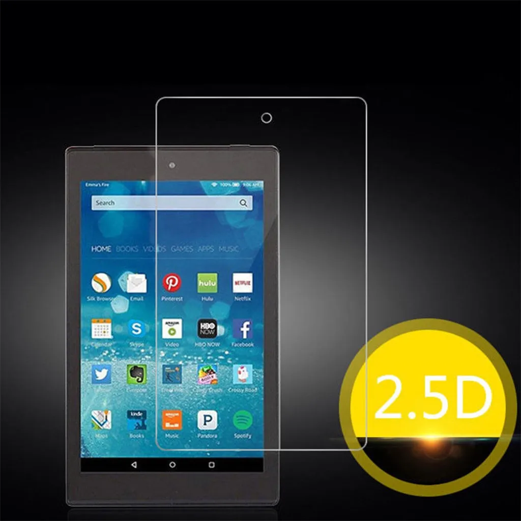 Защитная пленка для экрана закаленное стекло Противоударная планшетов Amazon Fire 7
