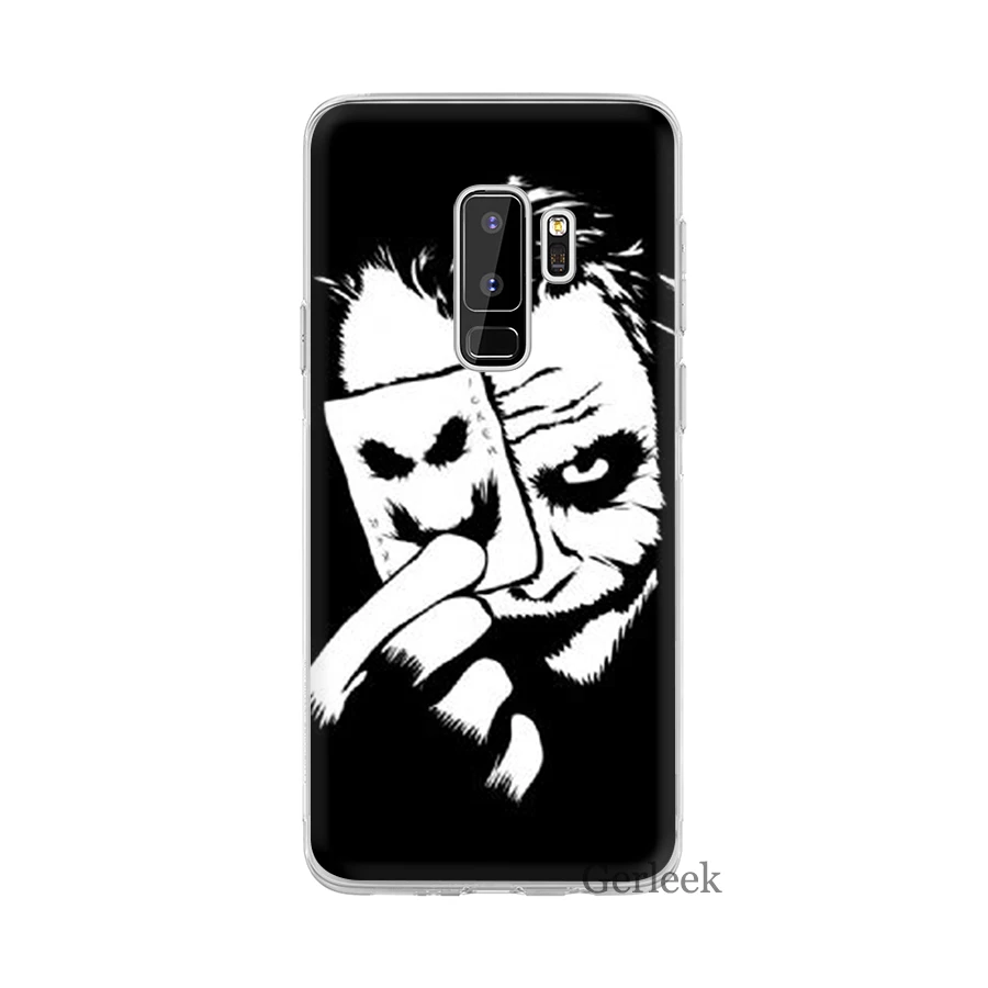 Чехол Desxz Batman y Joker для Samsung Galaxy A3 A5 A6 A7 A8 A9 A10 A30 A40 A50 A70 защитный чехол | Мобильные