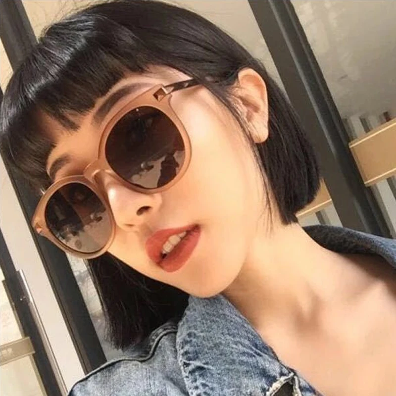 Женские солнцезащитные очки с кошачьим глазом SIMPRECT Ретро стиль 2021 винтажные