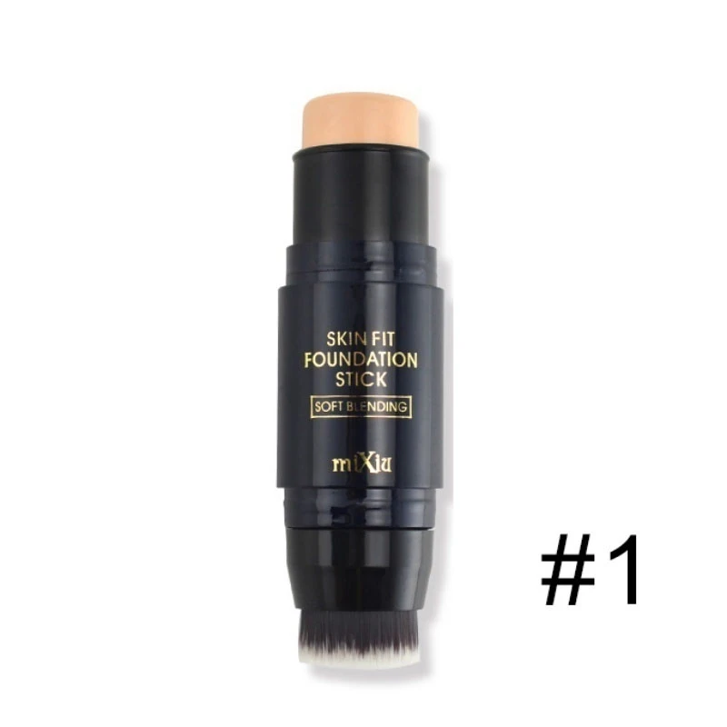 01 Facep Foundation Cream Brighten Pro, консилер, ручка, скрывающая поры, контурная палитра для контуринга, макияж - Цвет: 01