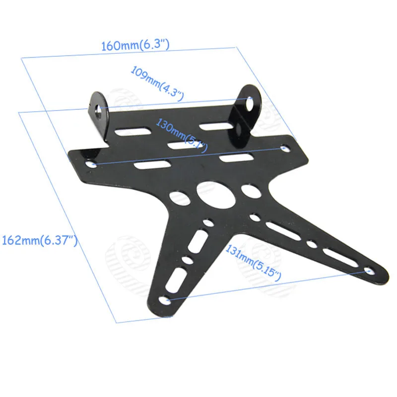 1 комплект регулируемое крыло для мотоцикла Устранитель номерного знака