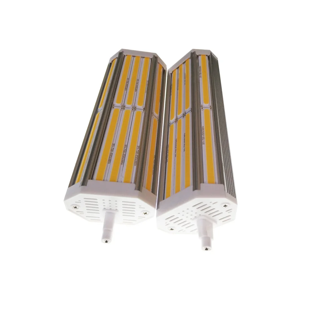 Приглушаемая Светодиодная лампа высокой мощности 189 мм R7S 50 Вт COB J189 светодиодная