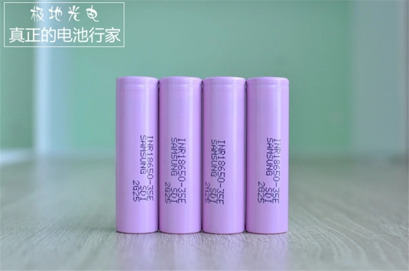 Для SAMSUNG INR 18650-35E 3,6 v 3,7 V 3500mAh литий-ионная аккумуляторная батарея