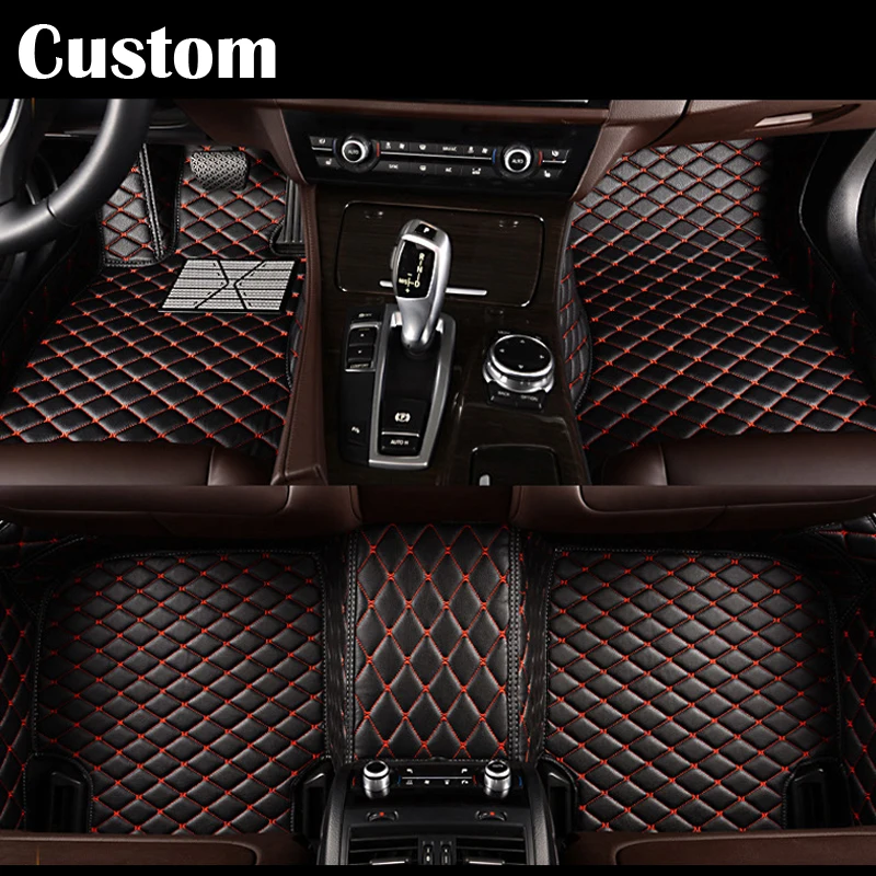 Good quality Custom fit car leather floor mats for hyundai ix35 2010-20153D car-styling carpet liners accessories colors | Автомобили и