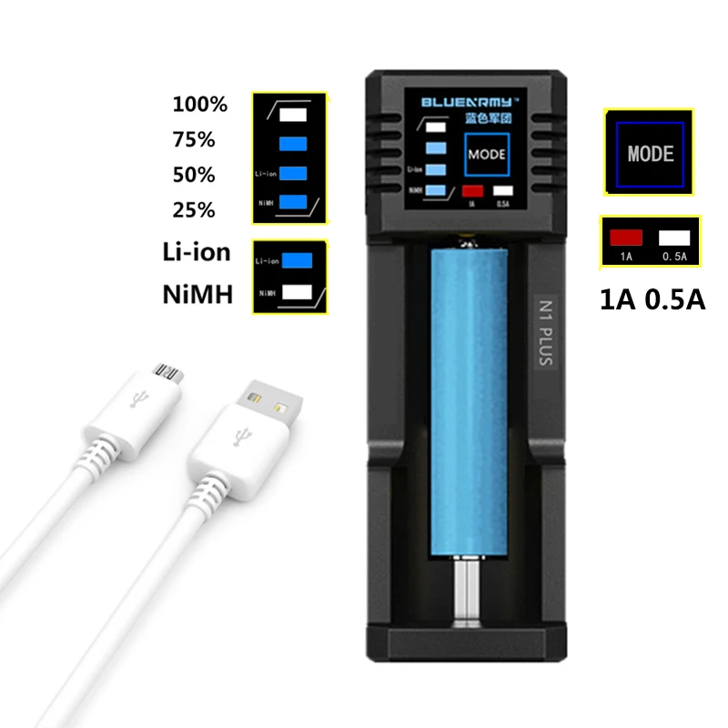 18650 Зарядное устройство USB Power Bank зарядное для IMR/li ion Ni MH/Ni Cd