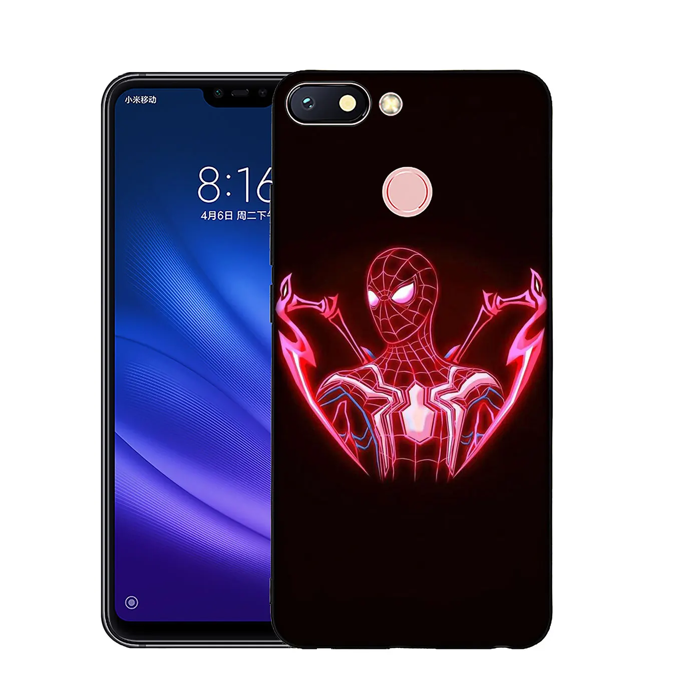 Iyicao Человек-паук мягкий силиконовый чехол для телефона Xiaomi mi 9 8 A2 Lite A1 6 pocophone f1
