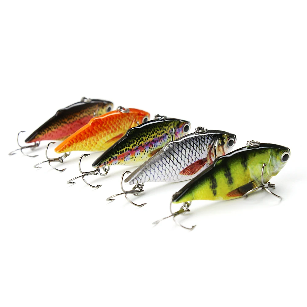 Mmlong 5 шт./компл. 2 &quot/8 6 г искусственная приманка Vib Crankbait Реалистичная для рыбалки