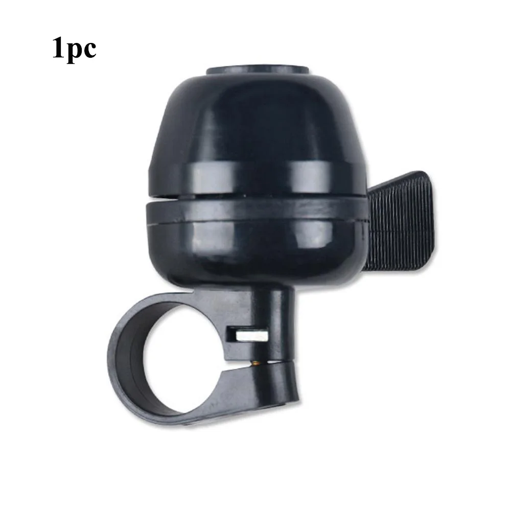 1pc black Мини Алюминиевый велосипед колокол 22-28 мм дети прочный четкий громкий антикоррозийный подходит мини велосипедные звонки руль аксессуары для духовых инструментов - Цвет: 1pc black