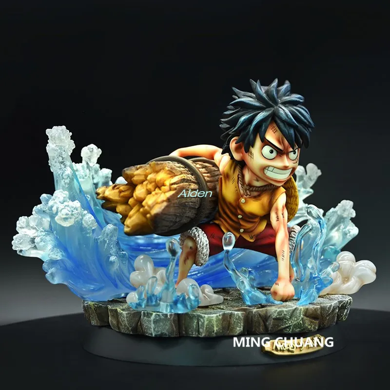 9 &quotЦельная статуя соломенная шляпа Пираты бюст Обезьяна D. Luffy полноразмерный