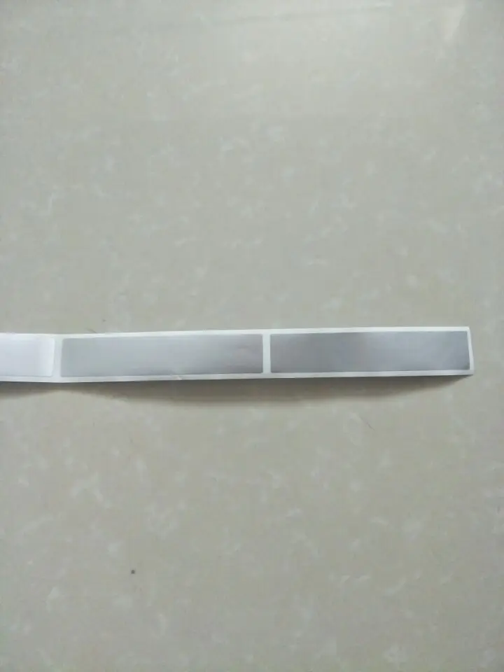 

500pcs 16x84mm silver adhesive SCRATCH OFF sticker DIY manual hand made scratched stripe card film