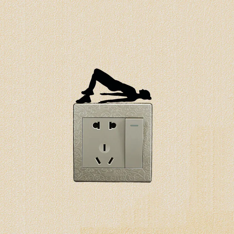 Модные виниловые наклейки 5WS0997 для занятий йогой|stickers school|decal skin stickerdecal stickers motorcycle