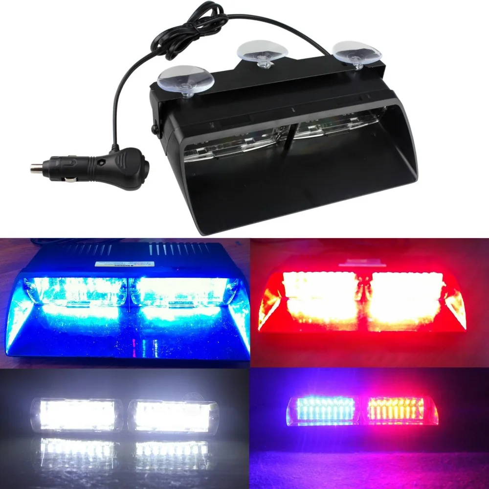 Новый 16 LED 48 Вт VIPER S2 автомобиль Грузовик аварийный полицейский стробоскоп