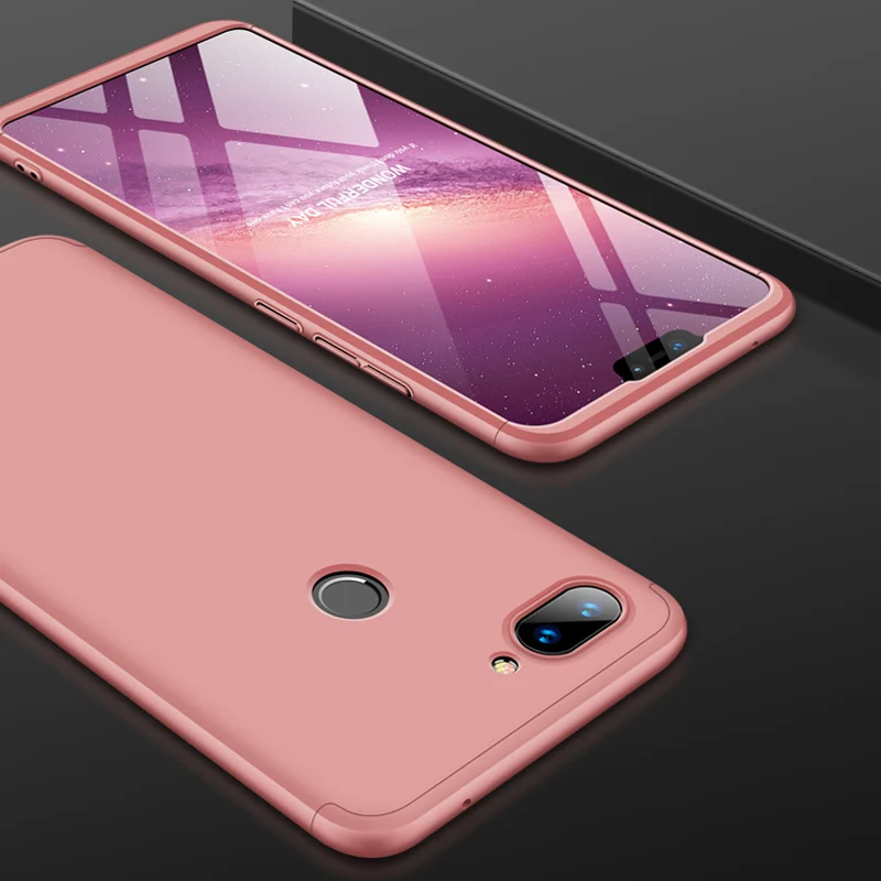 Для Xiao mi Red mi Note 8 Pro 8A 8T чехол 360 полная защита жесткий чехол mi A3 9T A1 A2 8 Lite 9 se Max 2 Note 3 Play 5X 6X оболочка - Цвет: Rose Gold