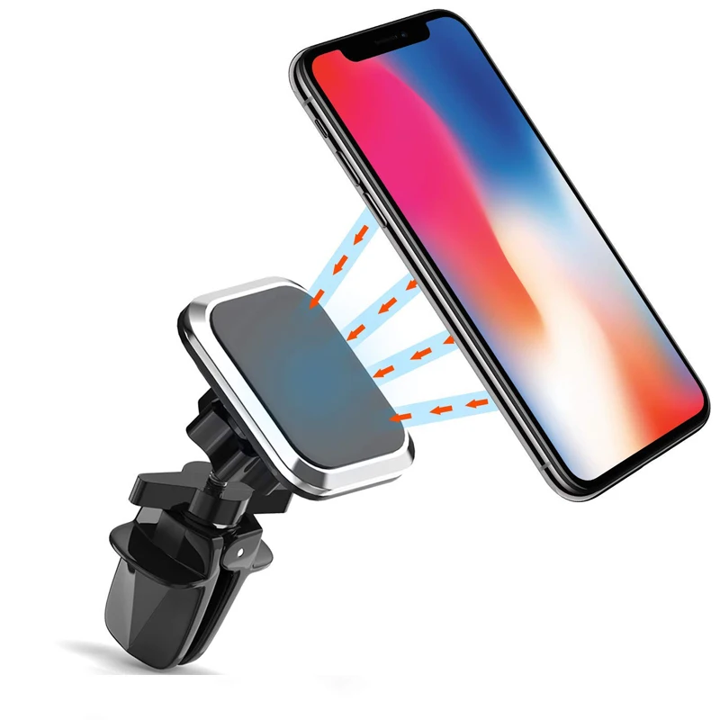 Магнитный автомобильный держатель для iPhone XS X 8 7 6 Xiaomi смартфон подставка на