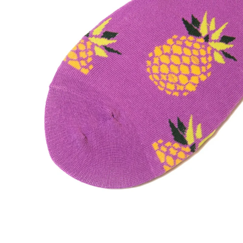 Женские повседневные велосипедные спортивные цветные чулки с фруктами Взрывные