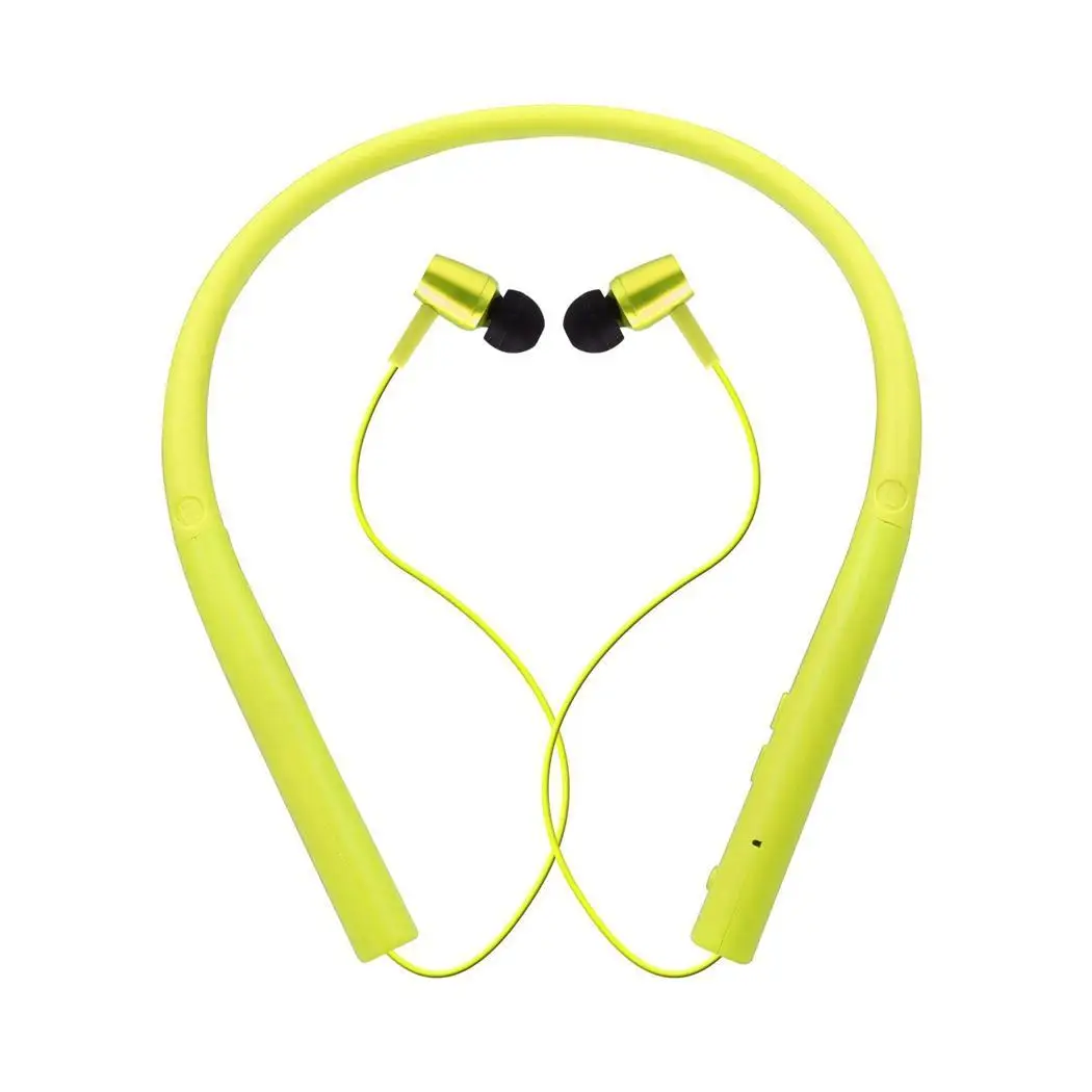 Wireless Earphone Neckband Bluetooth 4.2 Stereo Bass Earphones Music Noise Cancellation Headsets Blue | Электроника