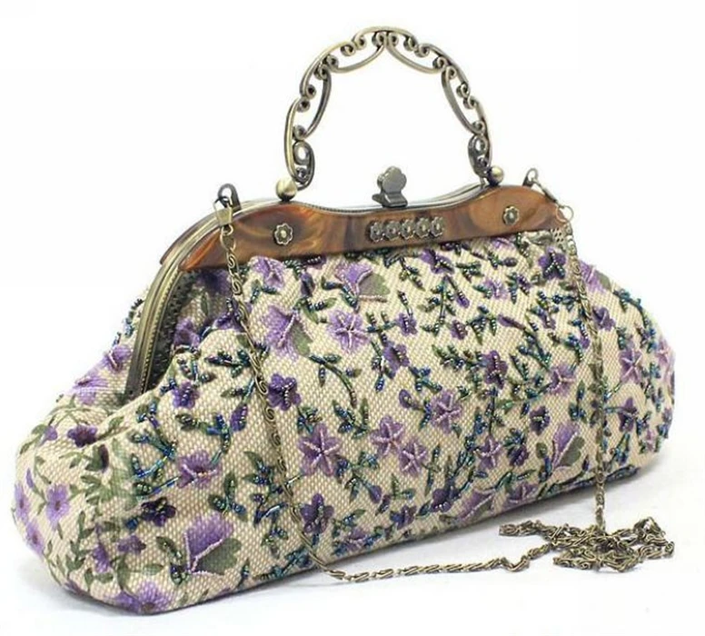 Пакистанская национальная таможня 2012 ручная сумка из бисера ручной работы с