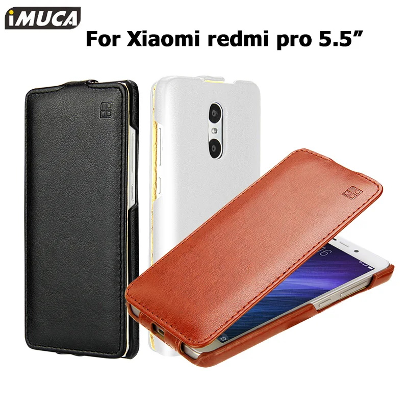IMUCA кожаный чехол для Xiaomi Redmi Pro флип Чехлы Prime 5.5 дюймов телефон Чехол|case cover|phone