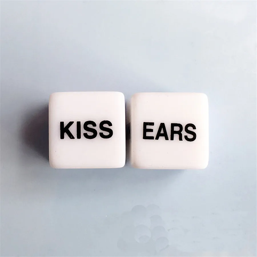 2 шт. Забавные эротические игральные кости Романтика Любовь гумур вечерние