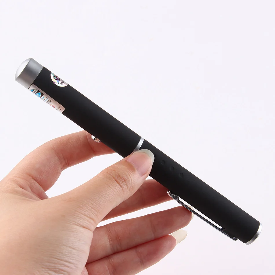 Новый стиль мощная синяя/красная указка 2 цвета ручка для обучения световой луч