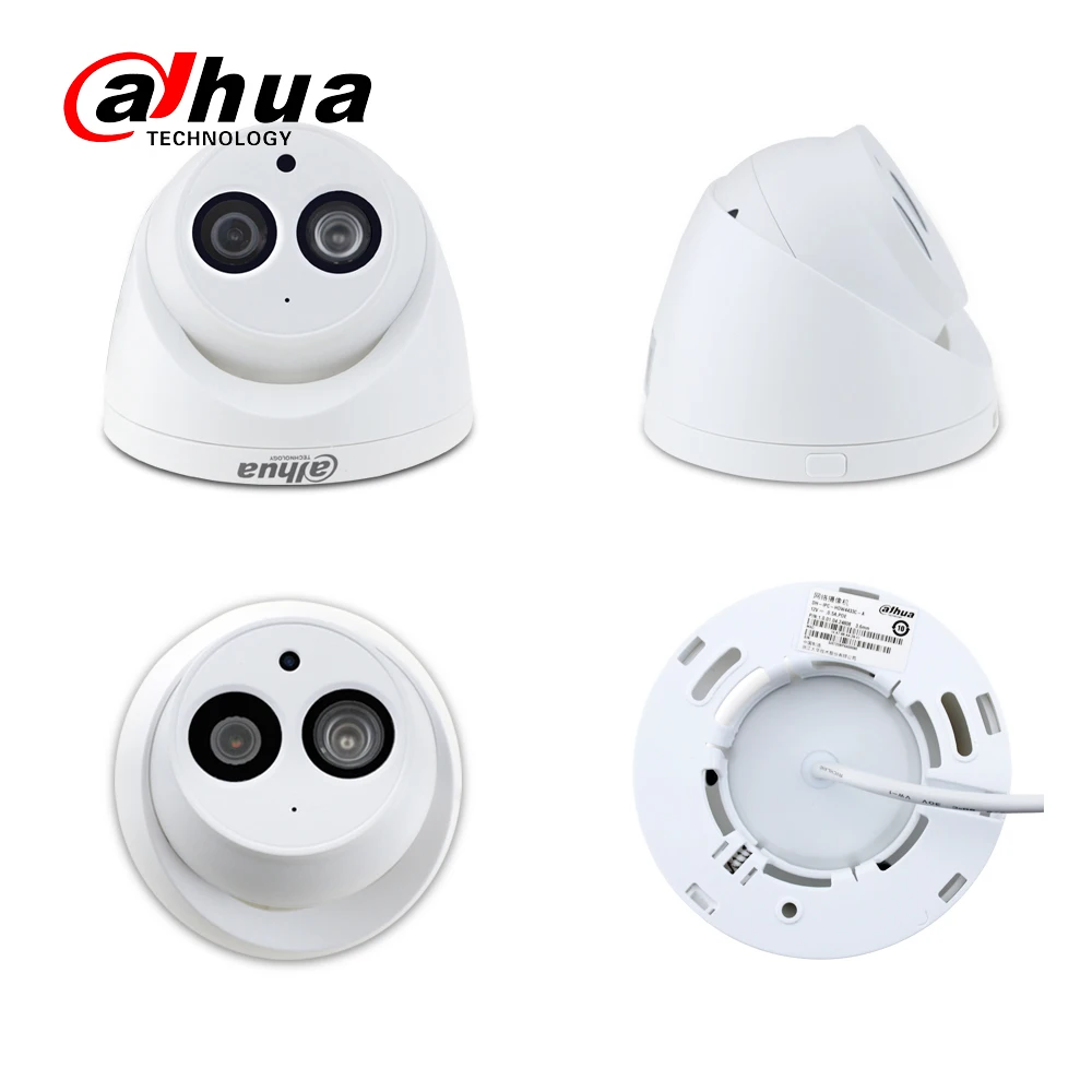 DH IP камера IPC-HDW4631C-A IPC-HDW4433C-A купольная CCTV камера Встроенный микрофон сети HD Коммерческая безопасность Onvif Крытый