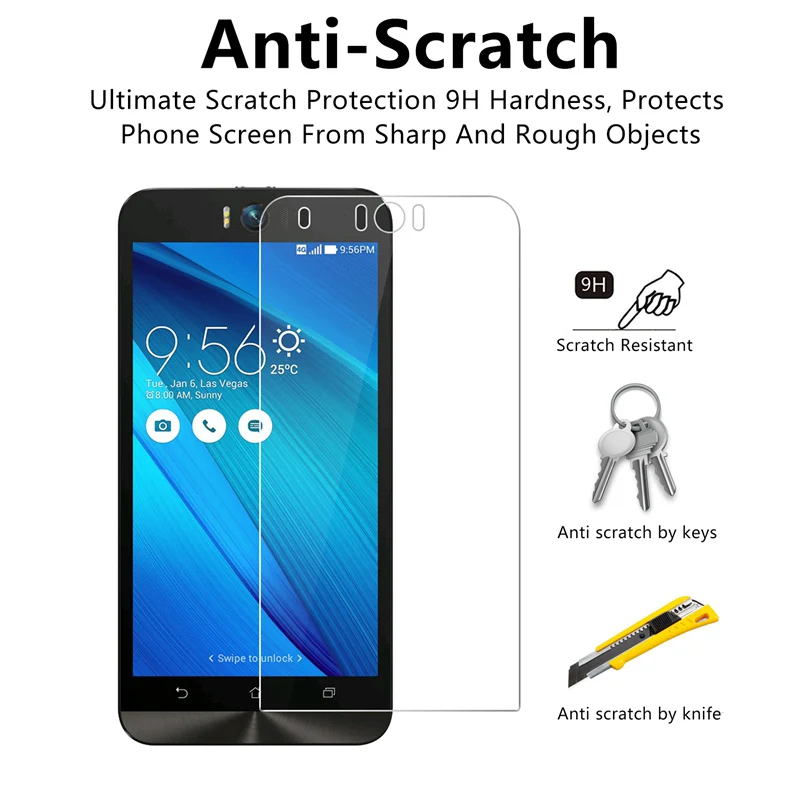 Закаленное стекло для Asus Zenfone A500KL A600CG A601CG ZA550KL zb452кг Защита экрана ZB500KL ZB501KL ZB551KLZB553KL