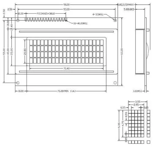 Backlight 2004 20x4 HD44780 Character LCD Display Module LCM for uno r3 | Электронные компоненты и принадлежности