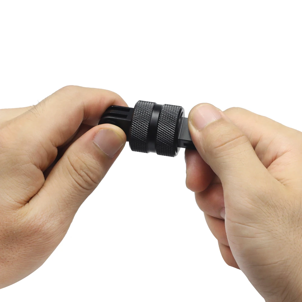 

MINIFOCUS 360 Degree Rotating Aluminum Swivel Pivot Mount Tripod Mount Adapter for GoPro Hero 9 8 7 6 5 Black 4 Yi SJCAM SJ4000
