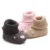 Ботинки унисекс для новорожденных мальчиков и девочек, зимние теплые ботинки для малышей, обувь для детской кроватки, Классические пинетки для пола TS112 - изображение
