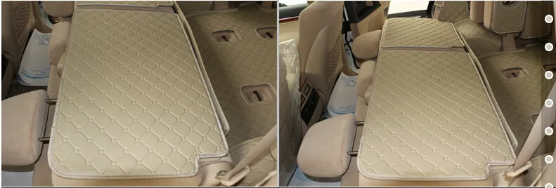 CHOWTOTO специальные коврики багажника для Lexus LX 570 7 мест водонепроницаемый коврик в багажник для Lexus LX570 Lagguge Pad