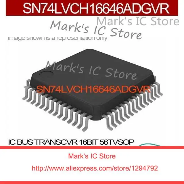 SN74LVCH16646ADGVR IC BUS TRANSCVR 16BIT 56TVSOP SN74LVCH16646AD 74LVCH1 SN74LVCH166 74LVCH16 SN74LVCH1 | Электронные компоненты