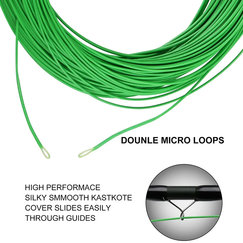 Sougayilang 2 E Xpose Loops Fly Fishing Lines 100FT/30 5 M Плавающие лески для рыбалки Вес вперед WF4F WF5F WF6F