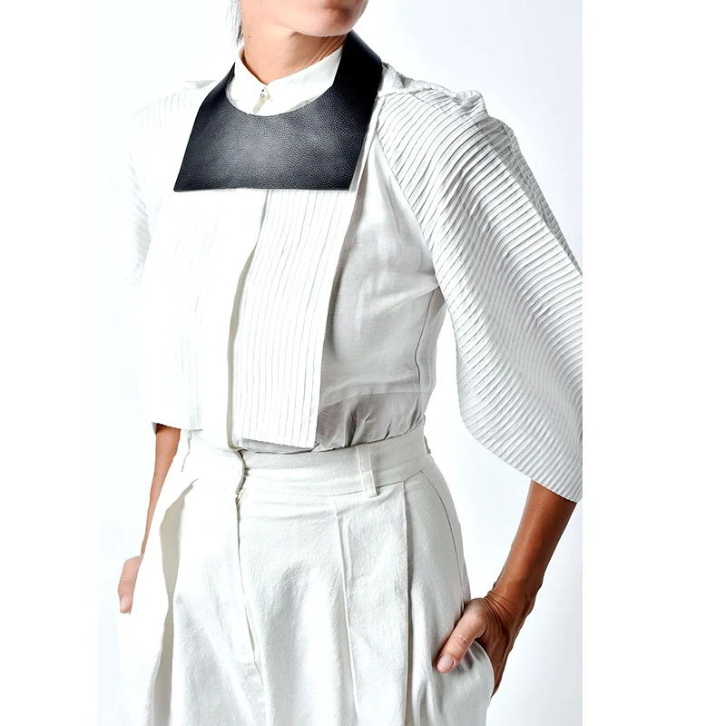 Роскошное модное геометрическое ожерелье D &amp чокер женское кожаное Женские