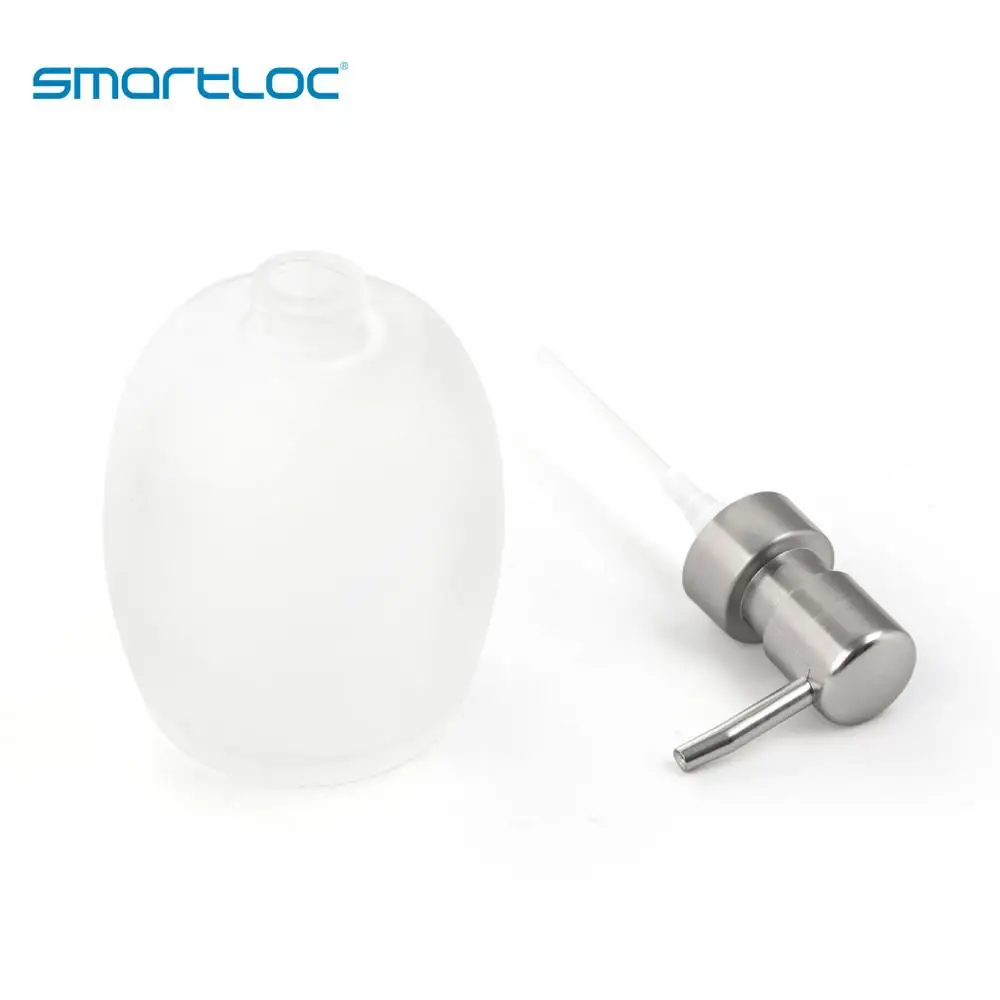 Smartloc Стекло Ручной пресс дозатор жидкого мыла насос бутылка геля для душа аксессуары для ванной комнаты шампунь Автоматическая умная кухня