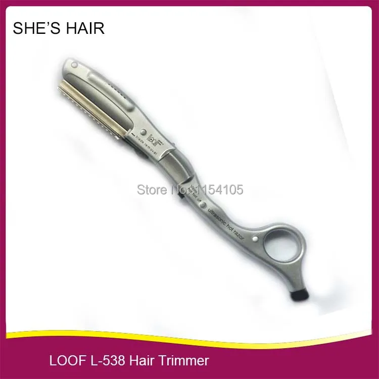 Top quality LOOF ultrasonic hot vibrating razor for hair cut Sliver Color Wholesale human extension beauty salon use | Бытовая техника