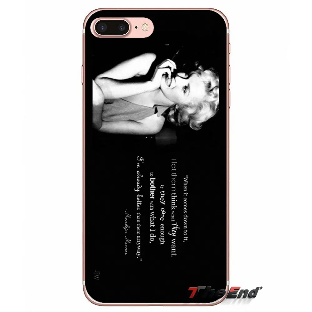 Чехол для телефона Huawei G7 G8 Ascend P7 P8 P9 Lite Honor 4C 5X 5C 6X Mate 7 8 9 Y3 Y5 Y6 II Pro Marilyn Monroe Im с