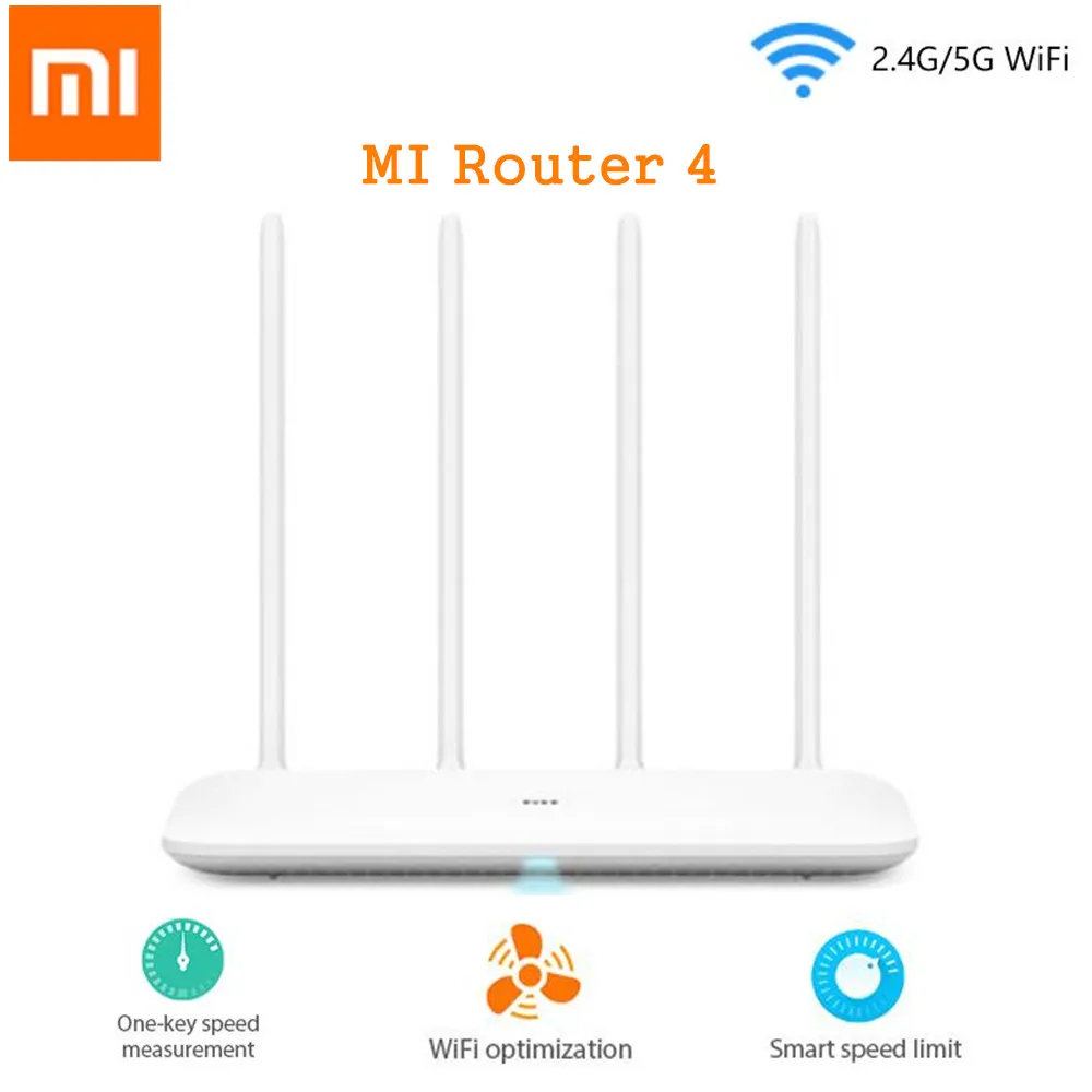 Xiaomi Mi маршрутизатор 4 беспроводной WiFi 1167 Мбит/с повторитель 2 4G 5 ГГц 128 МБ DDR3 1200