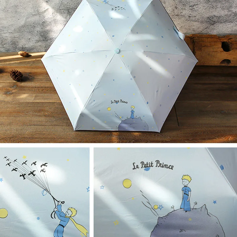 Неавтоматические женские зонты Yuding для рыбалки дождевые зонтики взрослых Мини