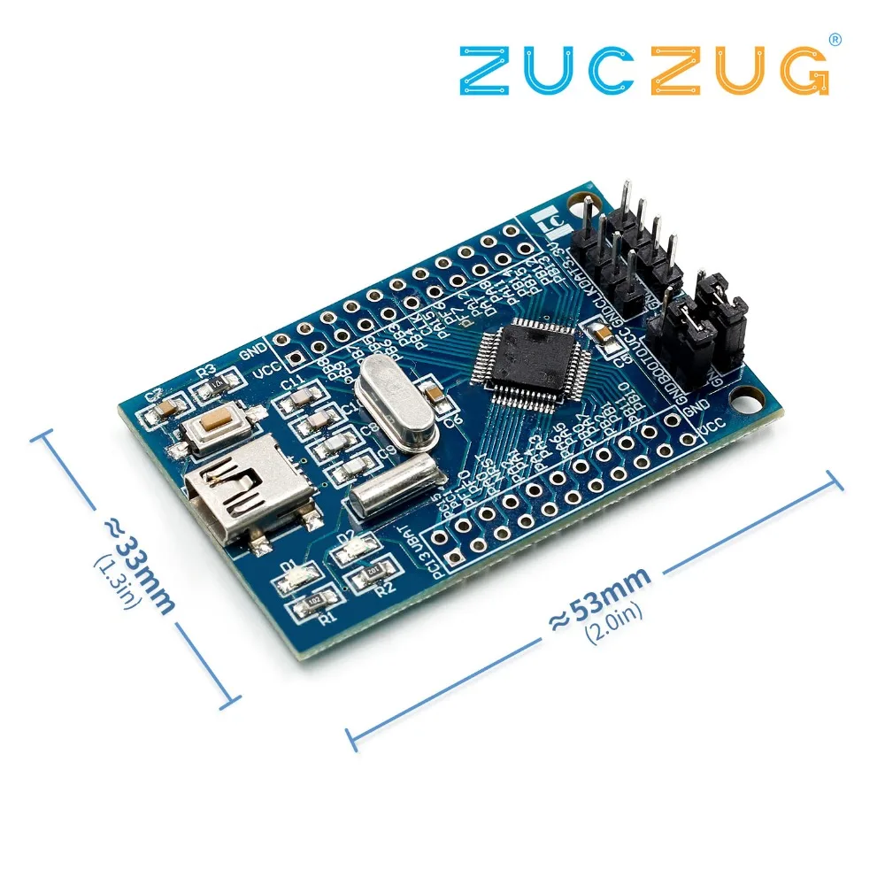1 шт. Cortex-M0 STM32F051C8T6 STM32 ARM основная плата макетная плата оценка зондирования минимальная системная плата