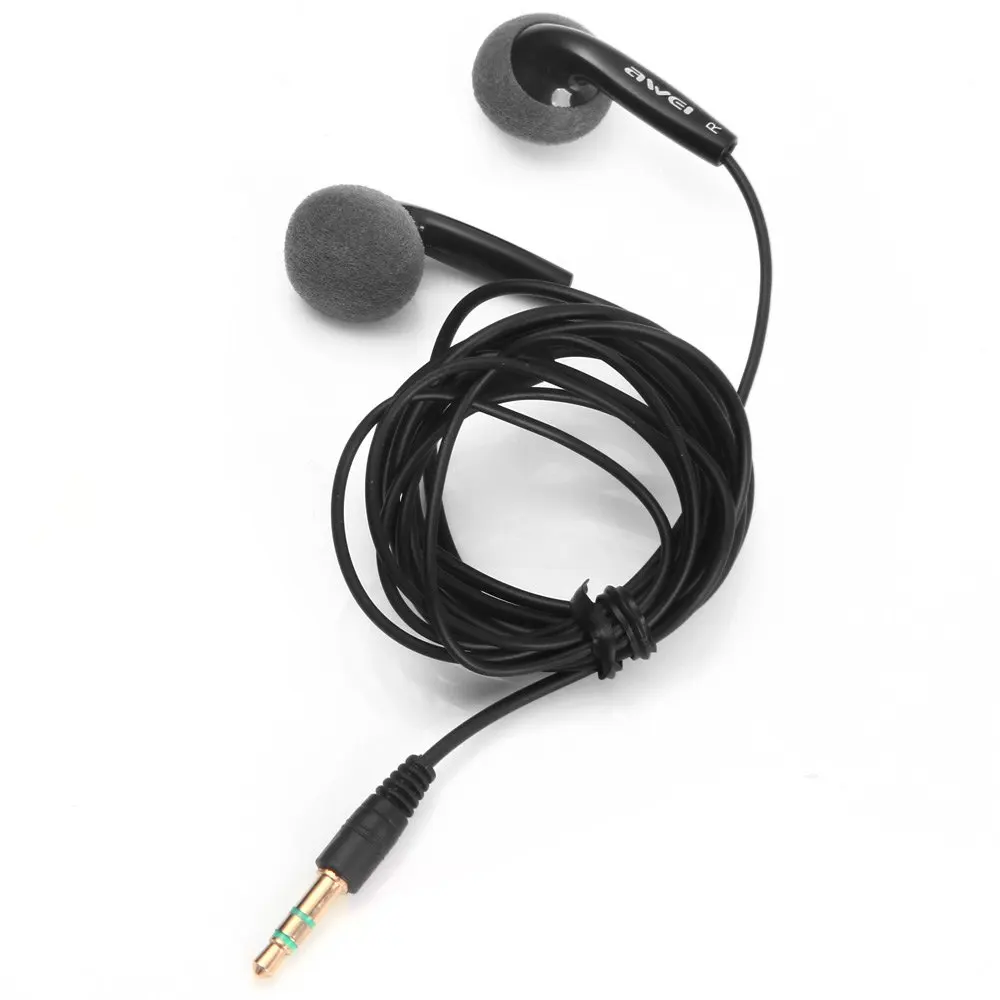 Awei стерео hi fi спортивные наушник наушники для телефона пк компьютера спорта