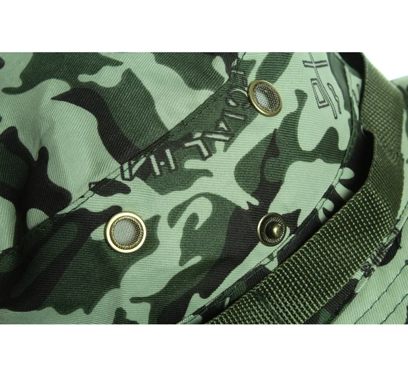 Камуфляж Boonie Hat Модные военный, камуфляж, охота Boonie ведро шляпа Панама ушанка Открытый Рыбалка широкая шляпа