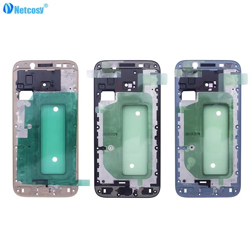 Netcosy передняя рамка Корпус стойка для светодиодного монитора рамка для Samsung Galaxy J5 /J530 Передняя крышка корпуса+ Инструменты