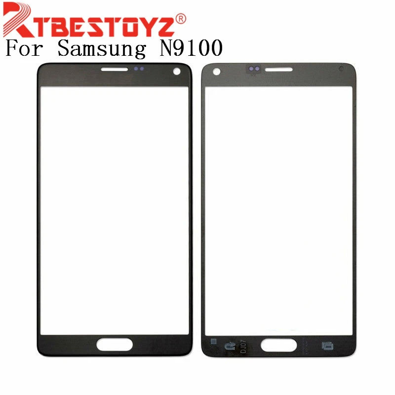 RTBESTOYZ сменный фронтальный Внешний стеклянный объектив для Samsung Galaxy Note 4 N9100 N910 N910F |