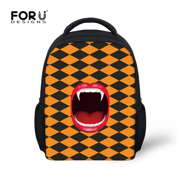 CC1281F Forudesigns/маленьких детей Рюкзаки Сумасшедший 3D лошадь Животные рюкзак для Обувь для мальчиков Back Pack дети Школьные ранцы детский сад machilas - Цвет: CC1281F