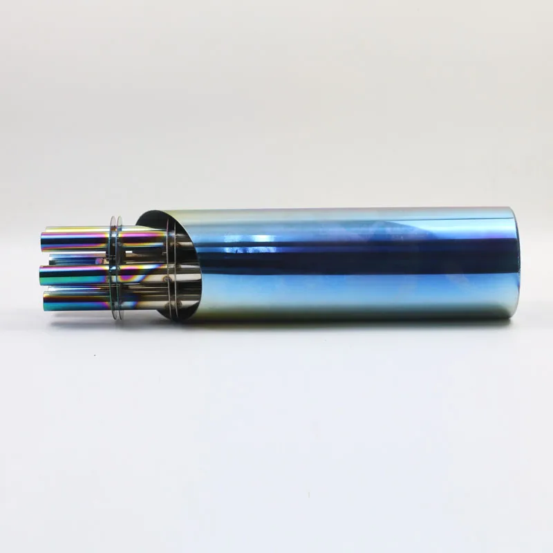 Универсальная Модифицированная выхлопная труба мотоцикла стиль пистолета Gatling